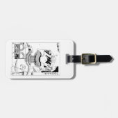 Étiquette À Bagage Bumper de style comique Toonami TOM 5 & SARA (Devant horizontal)