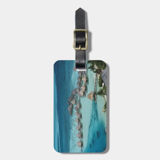 Étiquette À Bagage Bunglows de Beachcomber Hotel (Devant Vertical)