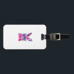 Étiquette À Bagage Bunny Face with Tie Dye Glasses Happy Easter Day M<br><div class="desc">Bunny Face with Tie Dye Glasses Happy Easter Day Men Boy Kid T-Shirt</div>