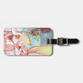 Étiquette À Bagage BUNNY™ Photo de vacances BUGS (Devant horizontal)