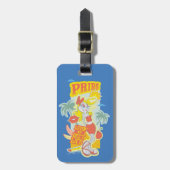 Étiquette À Bagage BUNNY™ Pride - Livin' My Best Life (Devant Vertical)