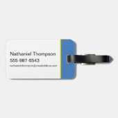 Étiquette À Bagage BUNNY™ Pride - Livin' My Best Life (Dos horizontal)