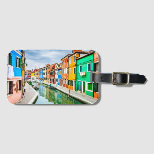 Étiquette À Bagage Burano, Italie