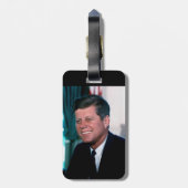 Étiquette À Bagage Bureau ovale du président John F. Kennedy (Dos Vertical)