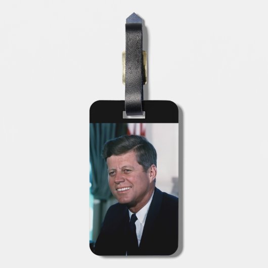 Étiquette À Bagage Bureau ovale du président John F. Kennedy (Dos Vertical)