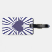 Étiquette À Bagage Burst of Love (Dos horizontal)