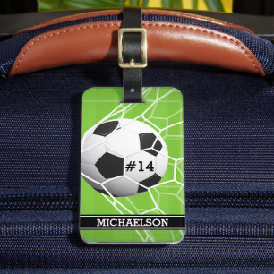 Étiquette À Bagage BUT DU Bal DE Football