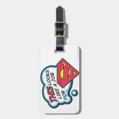 Étiquette À Bagage Ça ressemble à un boulot pour Superman (Devant Vertical)