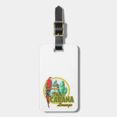 Étiquette À Bagage Cabana Lounge (Devant Vertical)