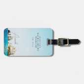 Étiquette À Bagage CABO MEXICO Week-end de célibataire sur la plage t (Devant horizontal)