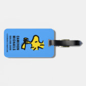 Étiquette À Bagage cacahuètes | Bois à l'avenir (Dos horizontal)