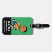 Étiquette À Bagage cacahuètes | Franklin Running (Devant horizontal)