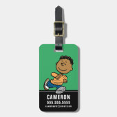 Étiquette À Bagage cacahuètes | Franklin Running (Devant Vertical)