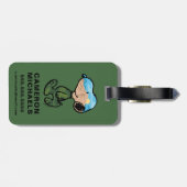 Étiquette À Bagage cacahuètes | Grande neige extérieure (Dos horizontal)