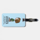 Étiquette À Bagage cacahuètes | Peppermenthe Patty (Dos horizontal)