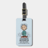 Étiquette À Bagage cacahuètes | Pigpen (Devant Vertical)