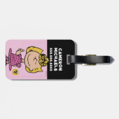 Étiquette À Bagage cacahuètes | Sally Super Smile (Dos horizontal)