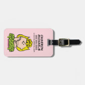 Étiquette À Bagage cacahuètes | Sally Thinking (Devant horizontal)