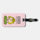 Étiquette À Bagage cacahuètes | Sally Thinking (Dos horizontal)