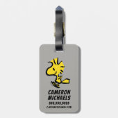 Étiquette À Bagage cacahuètes | Sauts de bois (Dos Vertical)