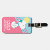 Étiquette À Bagage cacahuètes | Snoopy Deco Dreams Sun (Devant horizontal)