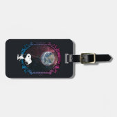 Étiquette À Bagage cacahuètes | Snoopy Spacé Out Balloon (Devant horizontal)