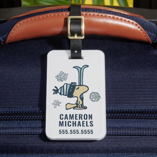 Étiquette À Bagage cacahuètes | Woodstock Ski Pro (Insitu Rectoal 2)