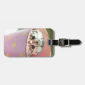 Étiquette À Bagage Cachage de chaton (Devant horizontal)