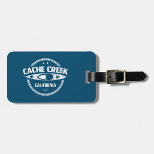 Étiquette À Bagage Cache Creek California Kayak
