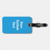 Étiquette À Bagage Cactus avec bière (Dos horizontal)