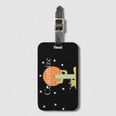 Étiquette À Bagage Cactus du désert Sun Thunder_Cove (Devant Vertical)