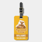 Étiquette À Bagage Caddyshack | Cong Varmint (Devant Vertical)
