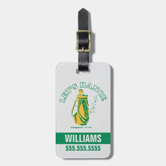 Étiquette À Bagage Caddyshack | Dansons (Devant Vertical)
