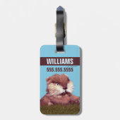 Étiquette À Bagage Caddyshack | Freeze, Gopher ! (Dos Vertical)