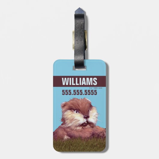 Étiquette À Bagage Caddyshack | Freeze, Gopher ! (Dos Vertical)