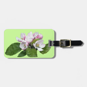 Étiquette À Bagage Cadeau de fleur de pommier, pour anniversaire, vac