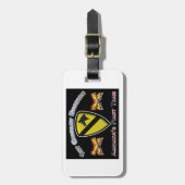 Étiquette À Bagage Cadeau de la 1ère division de cavalerie (Devant Vertical)