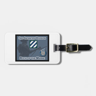 Étiquette À Bagage Cadeau de la 3e division d'infanterie