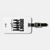 Étiquette À Bagage Cadeau de témoin de mariage pour l'équipe du marié (Devant horizontal)