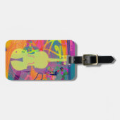 Étiquette À Bagage Cadeau de violon+Étiquette de cas (Devant horizontal)