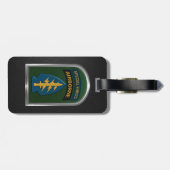 Étiquette À Bagage Cadeau d'onglet et de patch des Forces Spéciales (Dos horizontal)