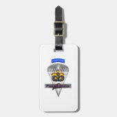 Étiquette À Bagage Cadeau du logo de flamme aéroporté (Devant Vertical)