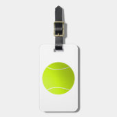 Étiquette À Bagage Cadeau personnalisé de balle de tennis (Devant Vertical)