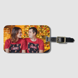 Étiquette À Bagage Cadeau photo de couple