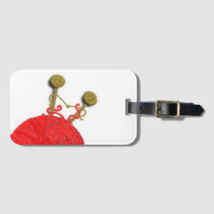 Étiquette À Bagage Cadeau tricot nouveauté