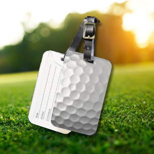 Étiquette À Bagage Cadeaux de balles de golf de la série Signature