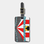 Étiquette À Bagage Cadeaux de cirque (Devant Vertical)