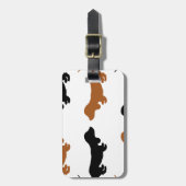 Étiquette À Bagage Cadeaux de teckel (Devant Vertical)