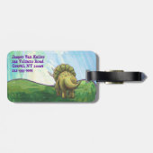 Étiquette À Bagage Cadeaux et accessoires de tigre (Dos horizontal)