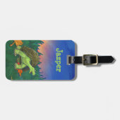 Étiquette À Bagage Cadeaux et accessoires de tortue (Devant horizontal)